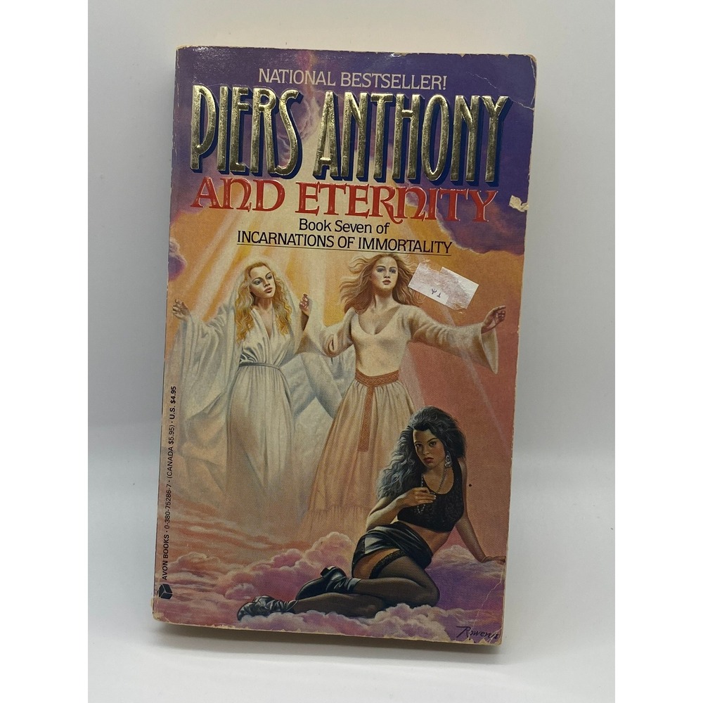 Avon And Eternity Piers Anthony Book 7 Incarnations of Immortality Good PB